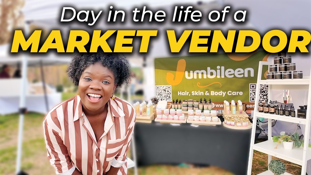 Day in the Life of a Market Vendor | What It's REALLY Like