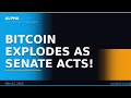 Bitcoin Explodes After Senate Passes Clarity Act 🚀 #Shorts