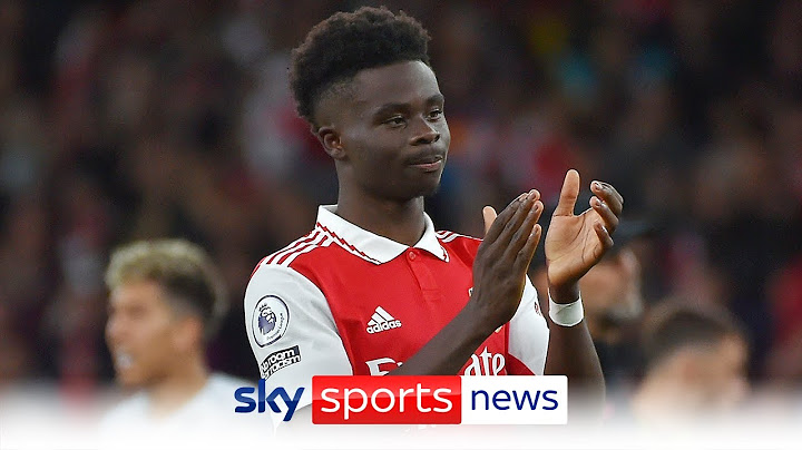 Bukayo Saka returns to training after limping off during Arsenal's win over Nottingham Forest