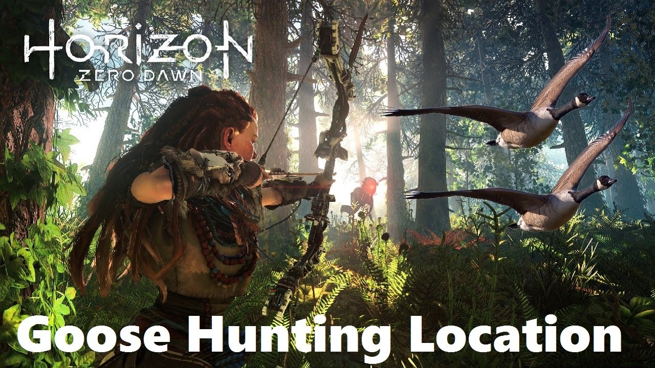 Horizon Zero Dawn Guaranteed Goose/Geese Hunting Location (5+ Geese