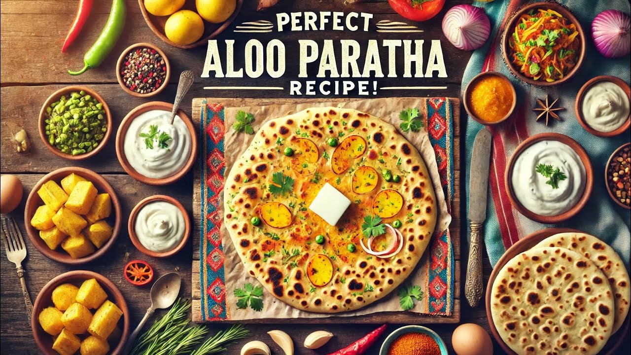 Perfect Aloo Paratha Recipe: Crispy, Fluffy & Packed with Fl