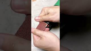 Diy tips multi tool into sander #tips #diytip #carpentry #woodworking #tool #豆知識 #asmr #howto #asmr