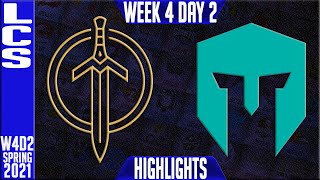 GGS vs IMT Highlights | LCS Spring 2021 W4D2 | Golden Guardians vs Immortals