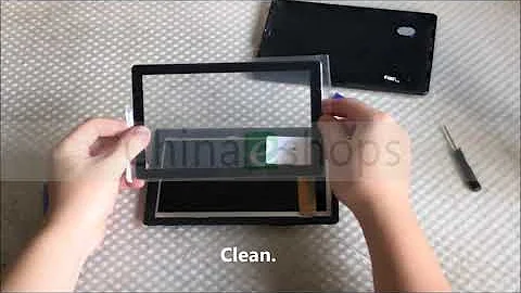 OEM/ODM 7 Inch Tablet Touch Screen Replacement Disassembly Repair Guide