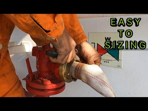 How To Do Sizing On Fire Hose | Sizing On Fire Hose Nozzle