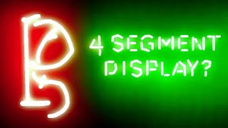 4 segment display for letters with rotation went horribly wrong