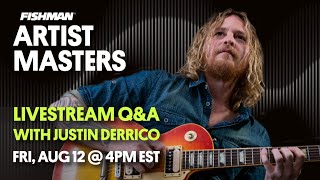 Justin Derrico Guitarist for Pink | Live Q&A Event | Win Pickups!
