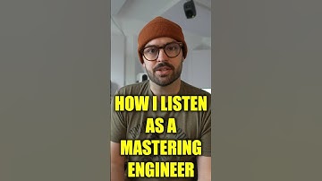 How I Listen as a Mastering Engineer #mixing #mastering #studio