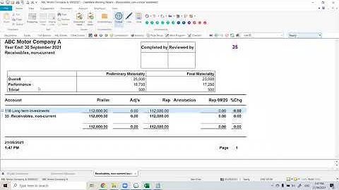 ICAB-Audit Practice Software (Caseware) Lecture date:21 June 2021