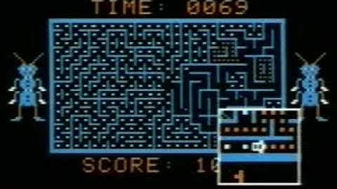 Apple ][ RetroGames: Tumble Bugs