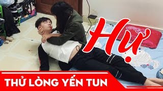 Giả Vờ Bị Ung Thư Ho Ra Máu (cough up blood prank) | Thử Lòng Yến Tun