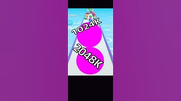 👉 “RARE! 1024K + 2048K 😱 PINK 🔥” | Ball Run Infinity #shorts