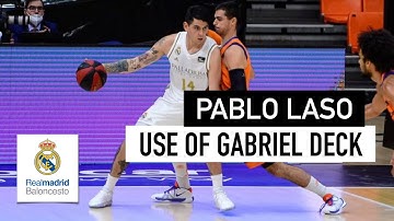 Pablo Laso | Use Of Gabriel Deck | Euroleague 2020-21