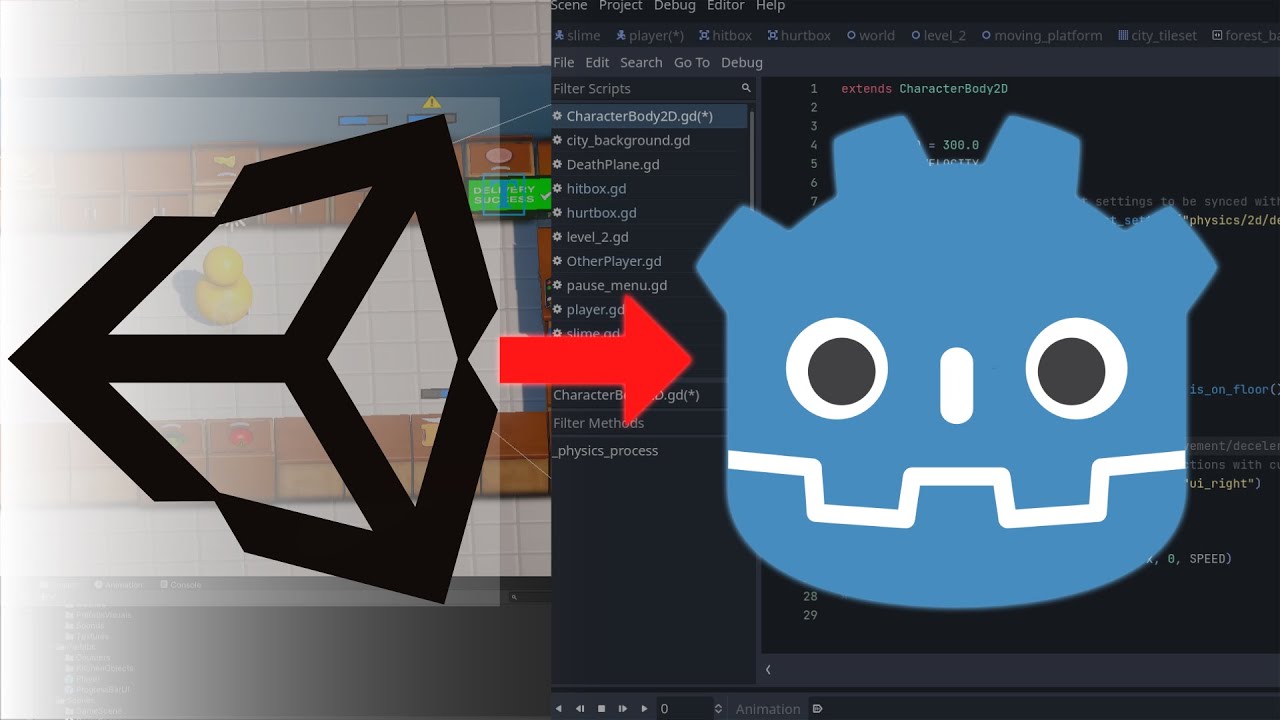 High Level Godot Tips For Unity Devs/Learners - YouTube