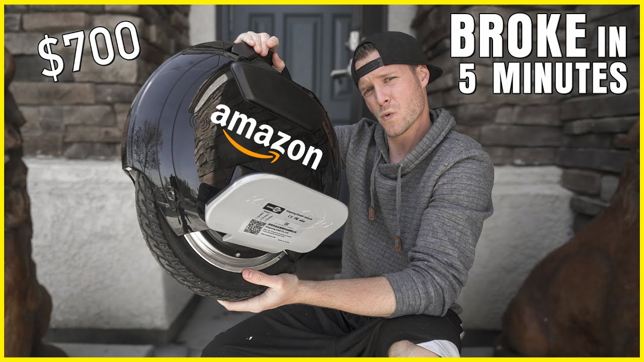 I BOUGHT the CHEAPEST Electric Unicycle on AMAZON (700) YouTube