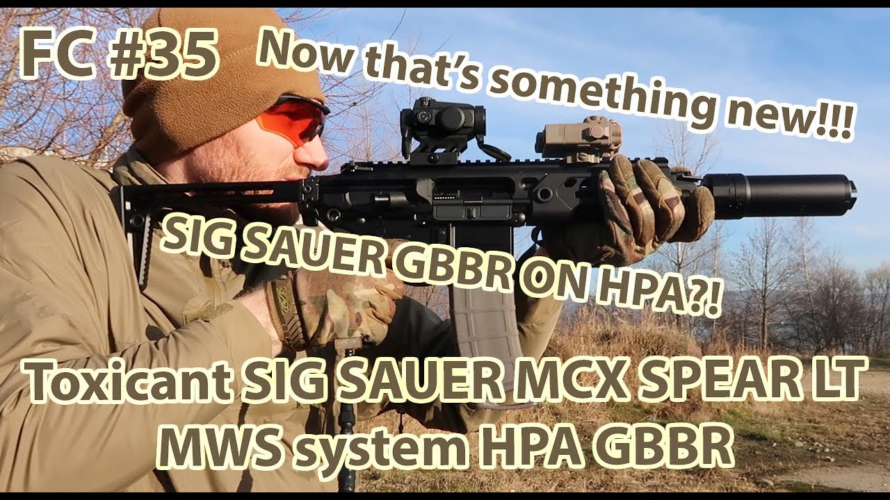 Frog Custom #35 - Toxicant SIG SAUER MCX SPEAR LT, MWS system HPA