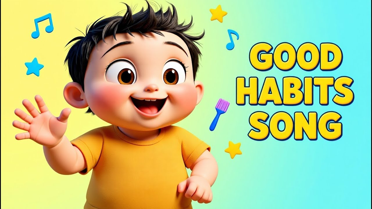 Good Habits Song for Kids | Learn & Dance with Cute Toddler | Fun ...