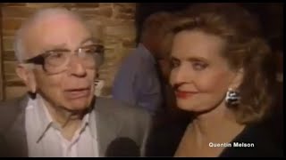 Florence Henderson I & Sherwood Schwartz at "The Real Live Brady Bunch" Premiere (April 22, 1992)