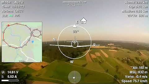 Drone OSD now working