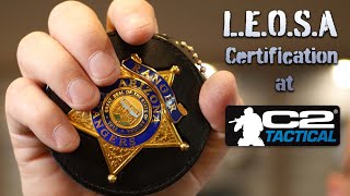 Tip of the Week: LEOSA Certification