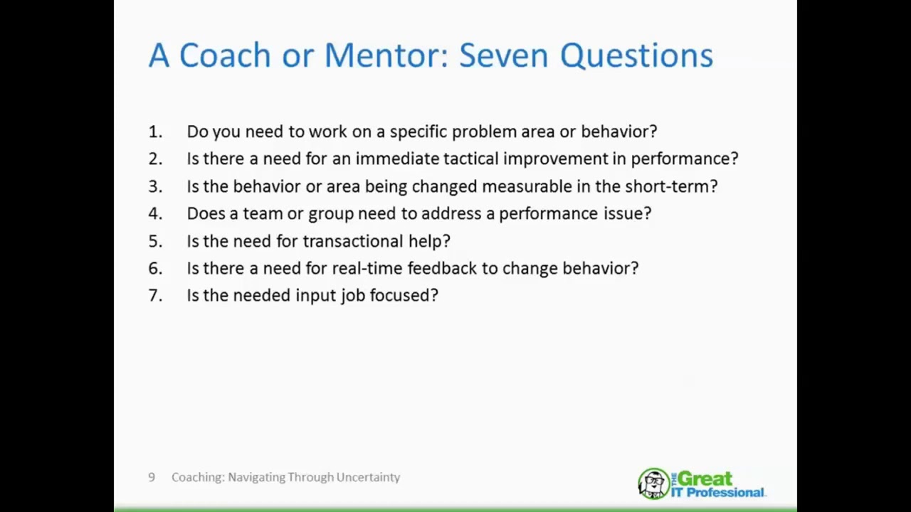 How to Become a Successful Coach - YouTube