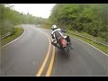 Suzuki M109 Being Ridden by a Sportbiker at Deals Gap