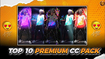 Top 10 Hd Premium CC FF Alightmotion Preset | Free Fire HD Quality CC Pack | FF Glow Effect Xml