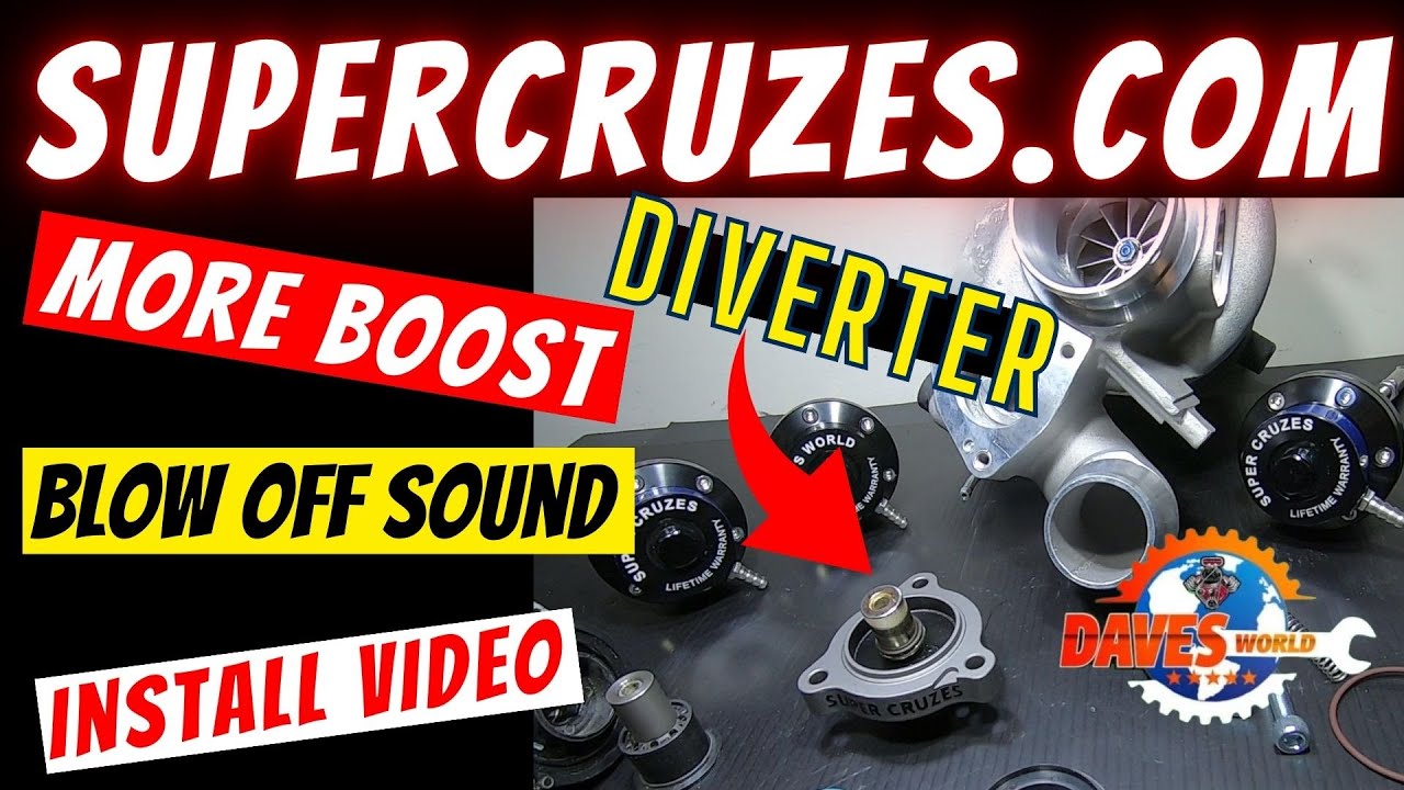 Новый BOV/Diver для CRUZE MALIBU и Equinox