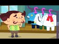 Find the Missing Uniform | Jobs and Careers | ABC Monsters | Learning Video for Kids