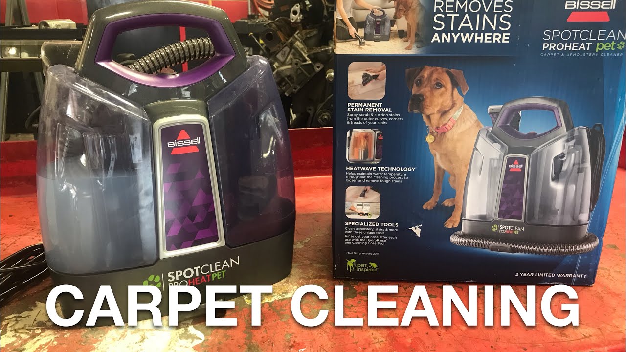 REVIEW BISSELL Spot Clean ProHeat Pet Portable Carpet Cleaner 2513W 