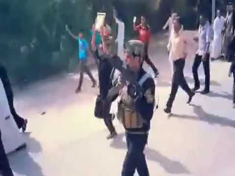 التشييع المهيب للشهيد البطل قائد الفرقة الاولى حسن عباس طوفان الفتلاوي