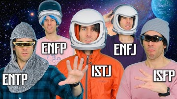 16 Personalities in Space