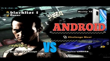 Defeat black list #1 (Razor) | Need For Speed Most Wanted | Redmi note 9 pro | gamecube emulator