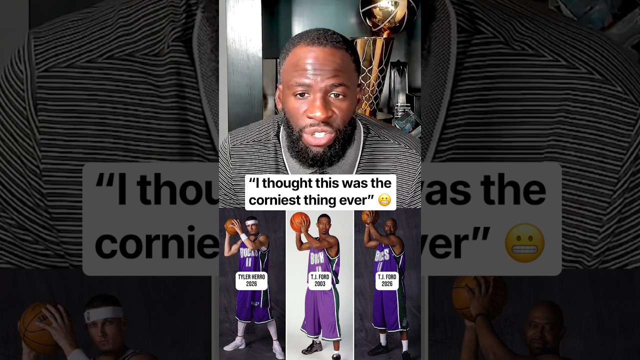 Draymond goes off on Tyler Herro & T.J. Ford’s photoshoot 😭