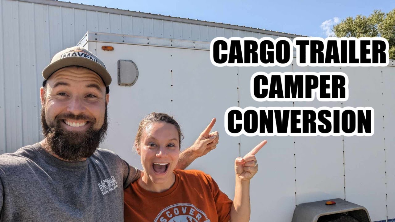 Converting a 6x12 Cargo Trailer to a Camper - YouTube