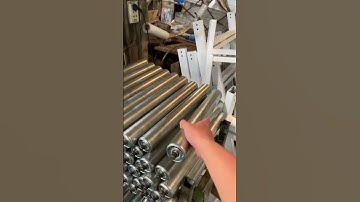 Con lăn thép mạ kẽm ép cốc bi phi 49mm #conlan #bangtai #conlan #vietthong