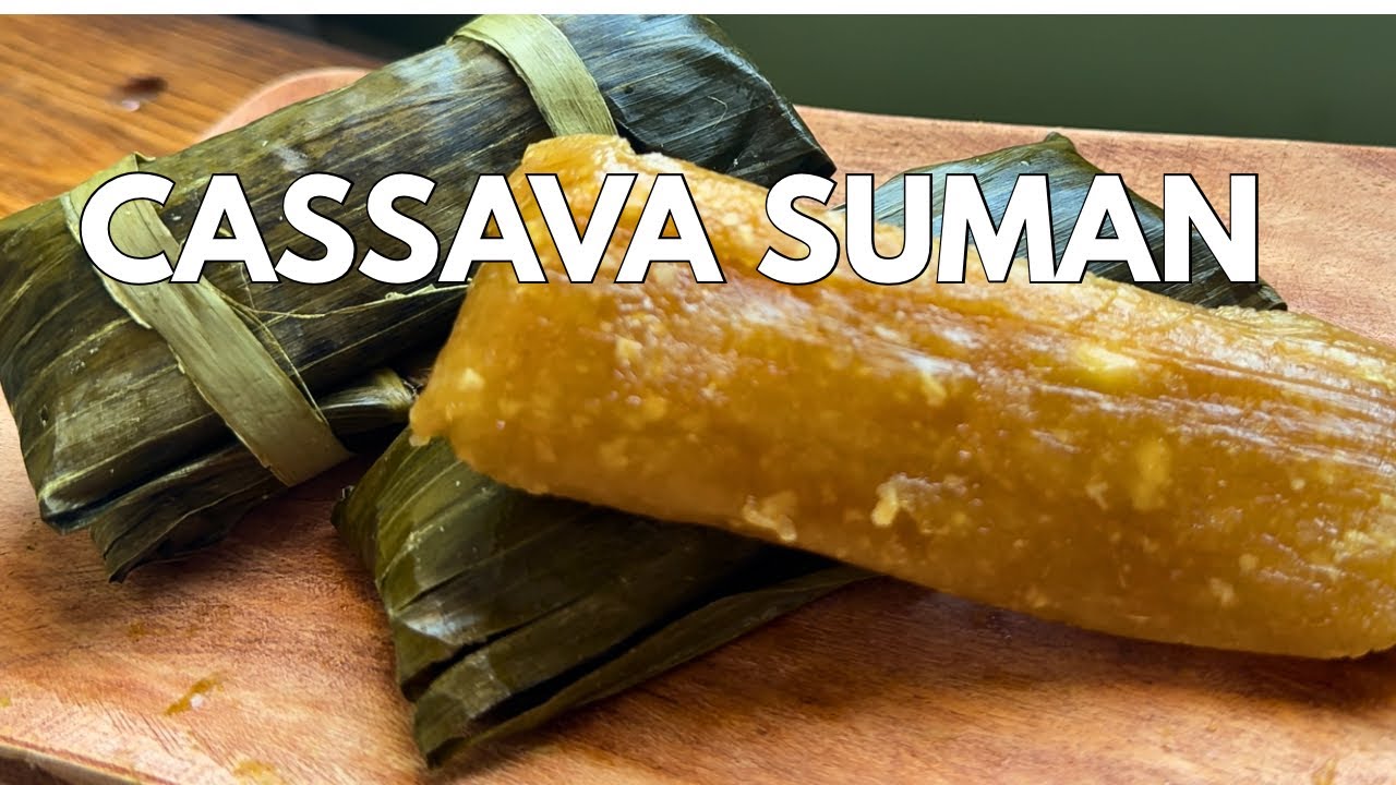 Soft & Chewy Cassava Suman | Traditional Filipino Kakanin Recipe