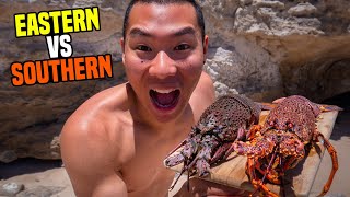 Lobster Showdown: Eastern vs Southern Rock Lobster (STATE RECORD)