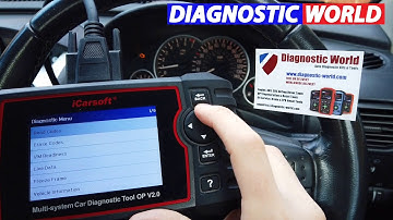 Official iCarsoft OP V2.0 Check Engine Light Demonstration Video