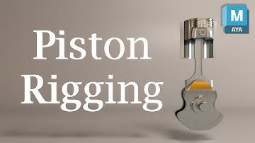 "Easy Piston Rigging in Maya – Step-by-Step Tutorial!"
