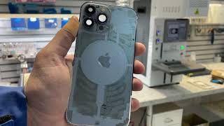 Заменили заднее стекло на iPhone 13 Pro Max - стал как новый!