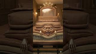 Angry Luxury Bed 😡🛏️ “Overused?”#angrybed#funnyobject#luxurylife#funnymoments #shorts#fyppppppppシ