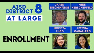 Enrollment - AISD 2020 D8 (All of Austin) School Board Candidate Forum