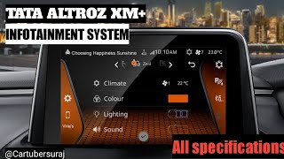 Tata altroz || Infotainment system details || Details infotainment system || screenshot 4