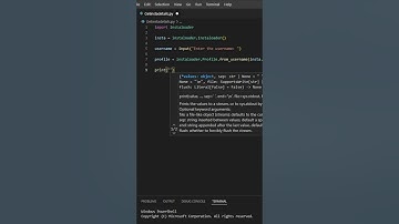 Get Instagram Profile Details With Python 😮 #python