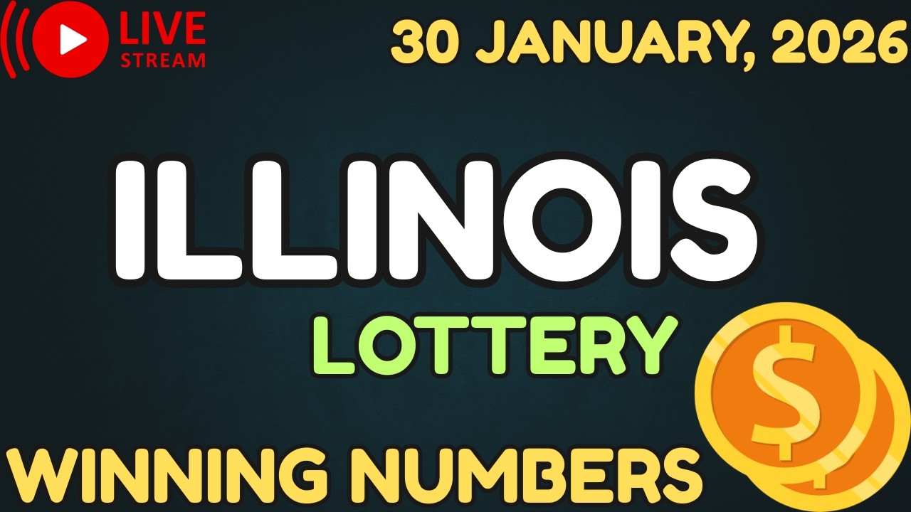 Illinois Midday Lottery Results For - 30 Jan, 2026 - Pick 3 - Pick 4 - Powerball - Mega Millions
