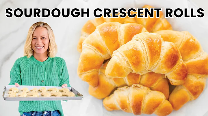 The Most Delicious Sourdough Crescent Rolls (Easy Recipe)