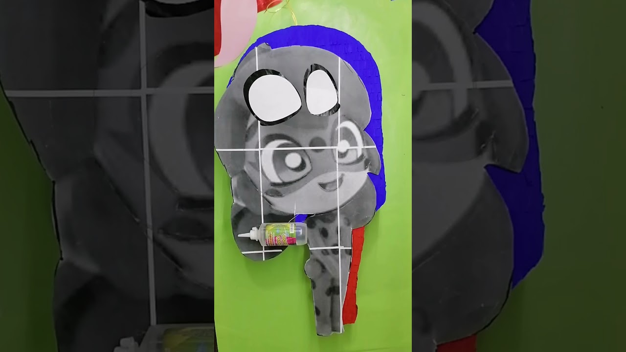 como HACER una piñata de LADY BUG FÁCIL Y RAPIDO 🐞⭐🐞
