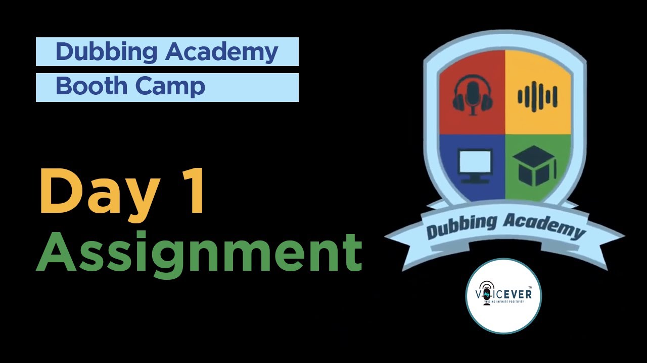 DUBBING ACADEMY DAY 1 | My VoicEver