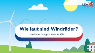 Erklärfilm Wie Laut Sind Windräder?